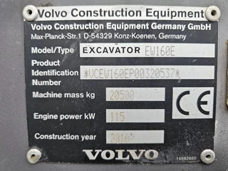 Volvo EW160E 2016 - N/A bild 29