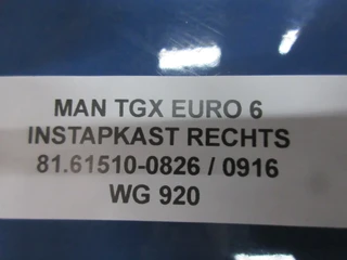 MAN TGX - 81.61510-0826//81.61510-0916 INSTAPKAS EURO 6 afbeelding 3 miniatuur