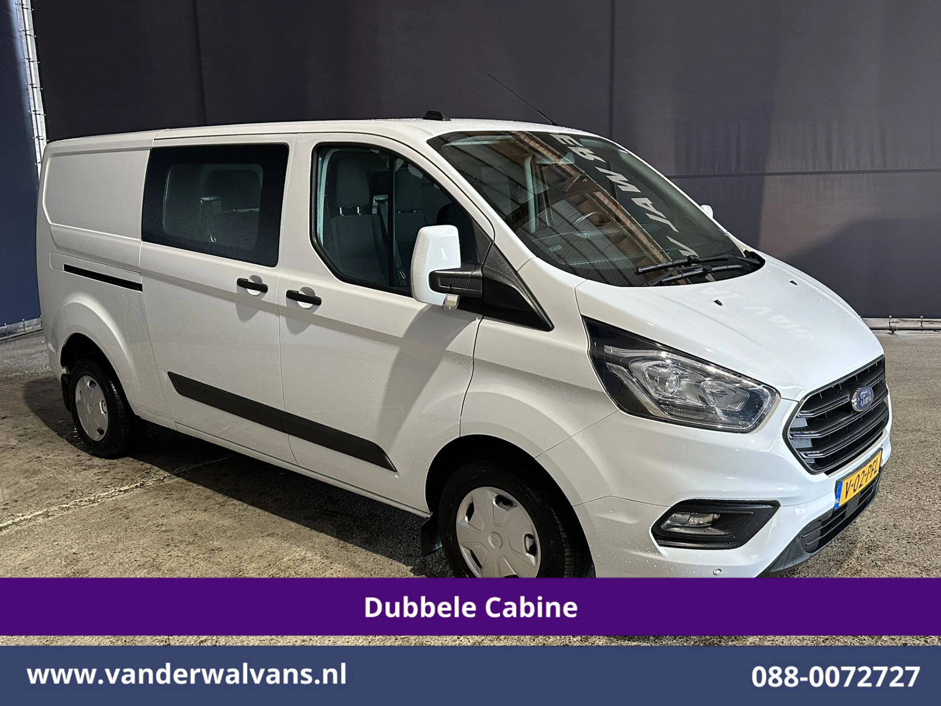 Ford Transit Custom 2021 - 2.0 TDCI 131pk L2H1 Dubbele Cabine Euro6 Airco | 6-Zits | LED | Cruisecontrol | Parkeersensoren imagen 8