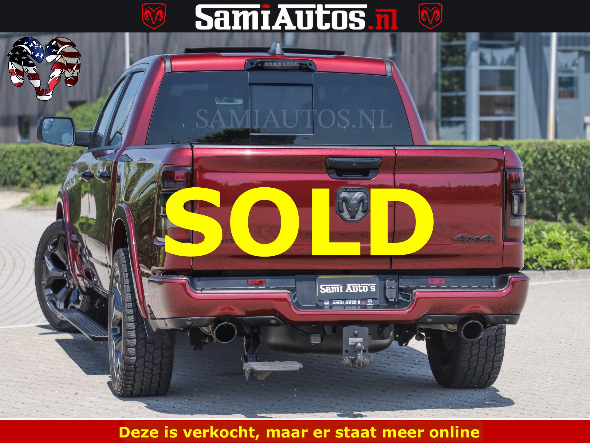 Dodge Ram Pick-Up 2024 - DELMONICO | LIMITED NIGHT 5.7 V8 | BOM VOL | HUD | LUCHTVERING | MEEST LUXE DUBBELE CABINE | 5 PERSOONS | obrázek 51