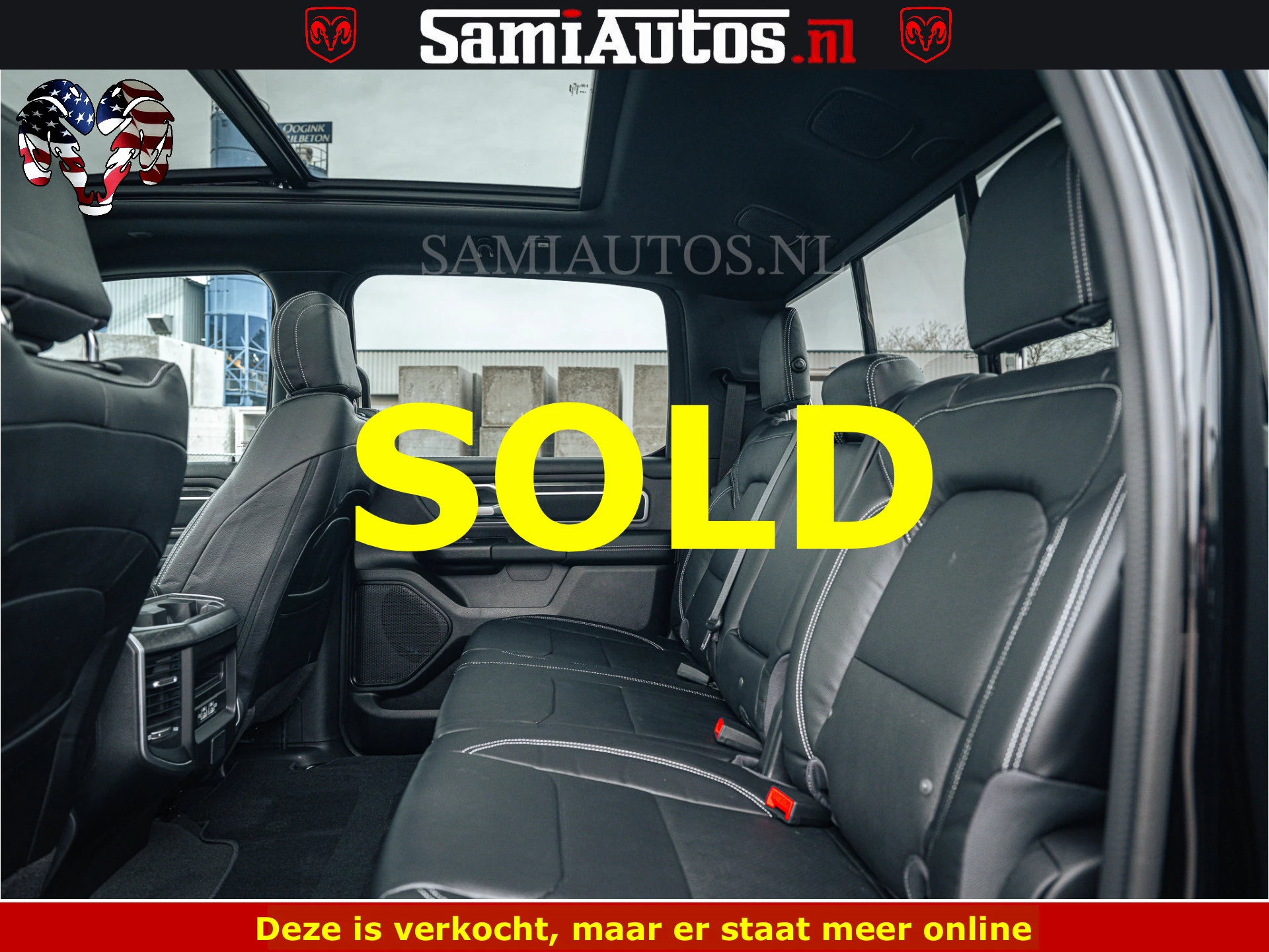 Dodge Ram Pick-Up 2024 - SPORT | 5.7 V8 4x4 HEMI | PANORAMA DAK | GROOTSCHERM 12 INCH | LPG | Diamond Black Pearl | obrázek 8