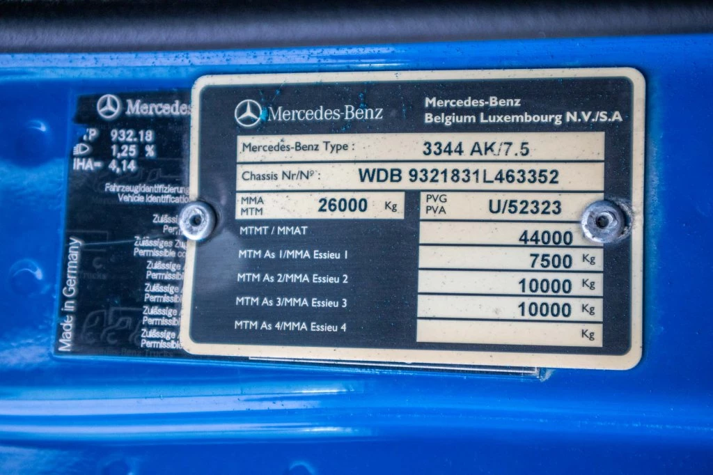 Mercedes-Benz Actros 2010 - 3344 AK -MP3+HMF 1643 Z2 image 22