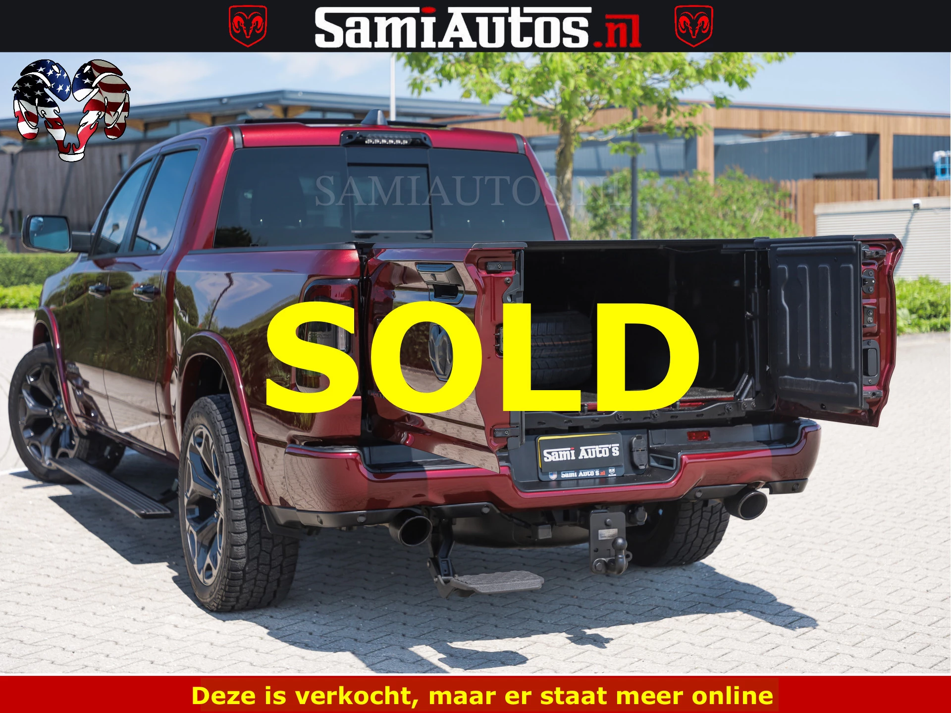 Dodge Ram Pick-Up 2024 - DELMONICO | LIMITED NIGHT 5.7 V8 | BOM VOL | HUD | LUCHTVERING | MEEST LUXE DUBBELE CABINE | 5 PERSOONS | obrázek 61
