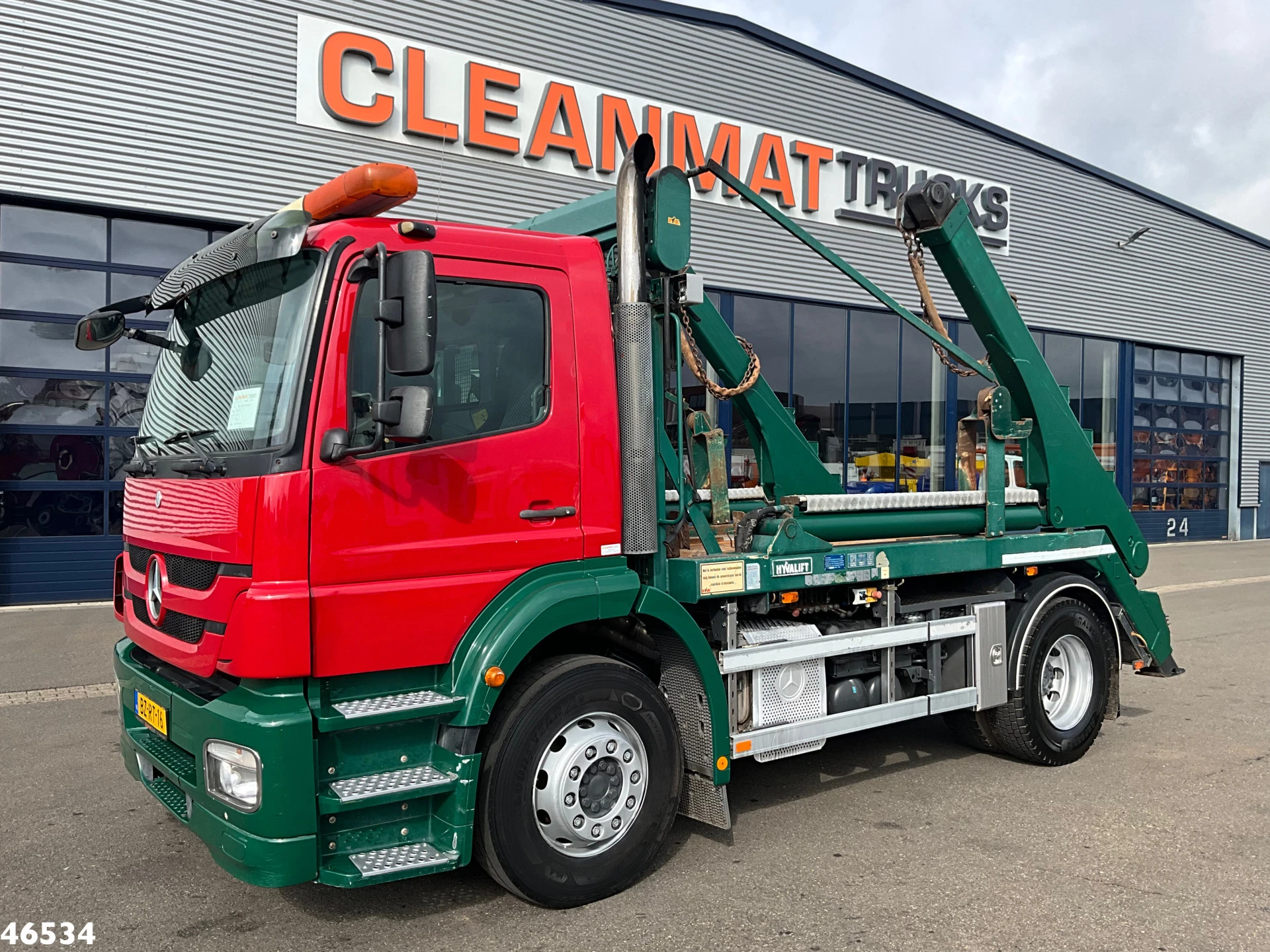 Mercedes-Benz Axor 1824 Hyvalift 14 Ton portaalarmsysteem 2012 afbeelding 1