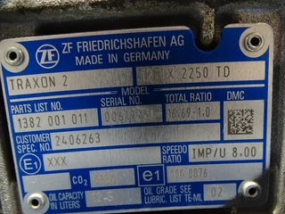 DAF N/A 2025 - ZF12TX2250TD image 2