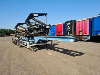 HAMMAR 195D SIDELOADER 4 AXLE 2E TRAILER CONNECTION 36 TONS 2009 - N/A imagem 1