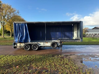 Veldhuizen N/A 2000 - Be oplegger 5.6 ton kuip met schuifzeilen bild 1