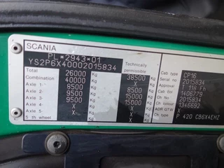 Scania P 2006 - P420 6x4 steelsprings imagem 18