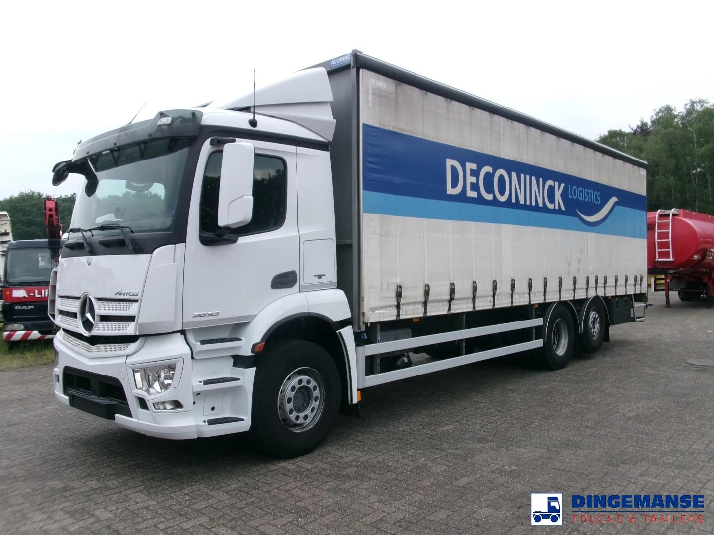 Mercedes-Benz Antos 2533L 6x2 Euro 6 curtain sider 2014 imagen 1
