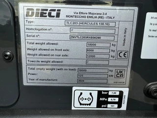 Dieci HERCULES 130.10 Turbo Powershift - CE 2024 - N/A imagem 31