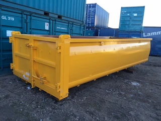 Gemakbak container met klep en deuren hydraulische vergrend obrázek 2 náhled