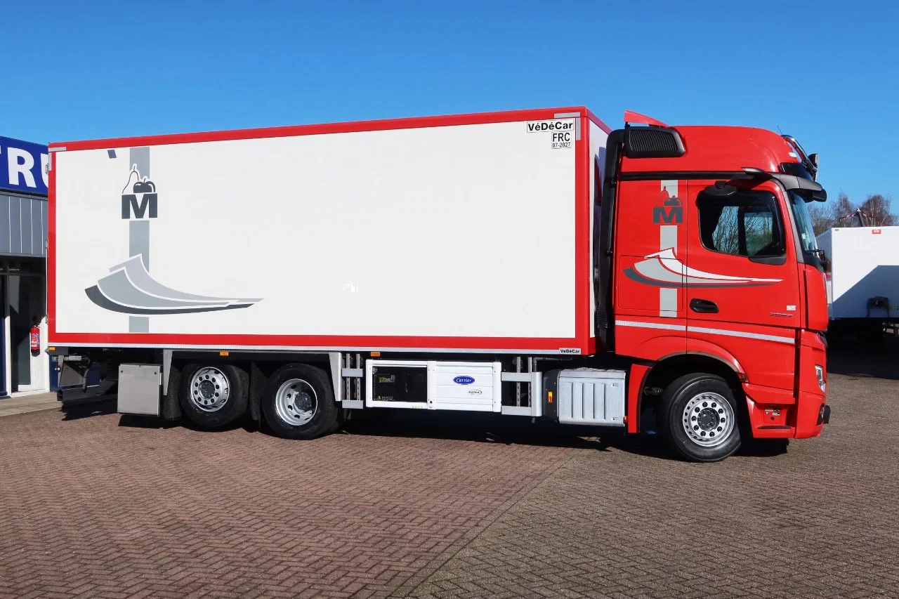 Mercedes-Benz Actros 2021 - 2653 LL Koel/Vries. Cherau Aanhanger Carrier Supra 900 U Bild 19