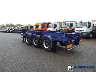 Dennison 3-axle container trailer 20-30-40-45 ft 2005 zdjęcie 3 miniatura