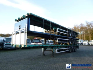 SDC Stack - 3 x platform trailer 13.6 m / 39 t 2007 en venta