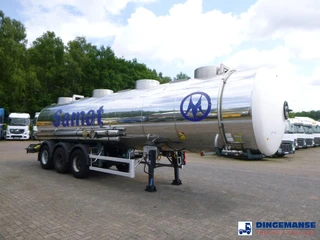 Magyar Chemical tank inox L4BH 30 m3 / 1 comp 1996 imagen 2 miniatura