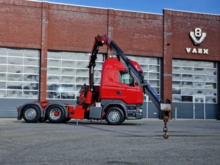 Scania R 2017 - R450 Highline 6x2 - HMF 1720 Crane - Euro 6 - Navi immagine 12
