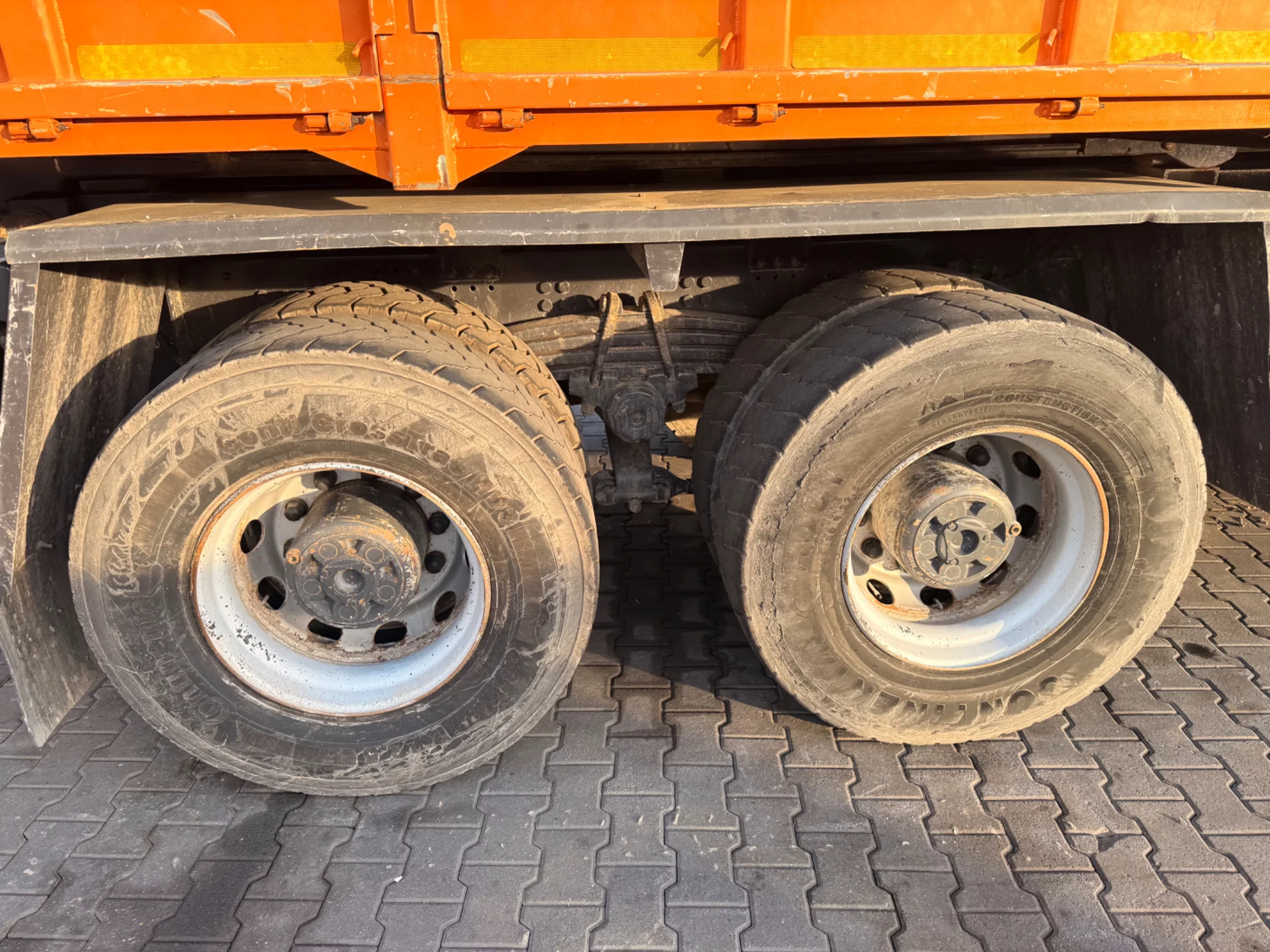 Scania P 2011 - P400 6x4 / Kipper / Retarder / Fassi F235AXP.24 / Maar 286432km afbeelding 7