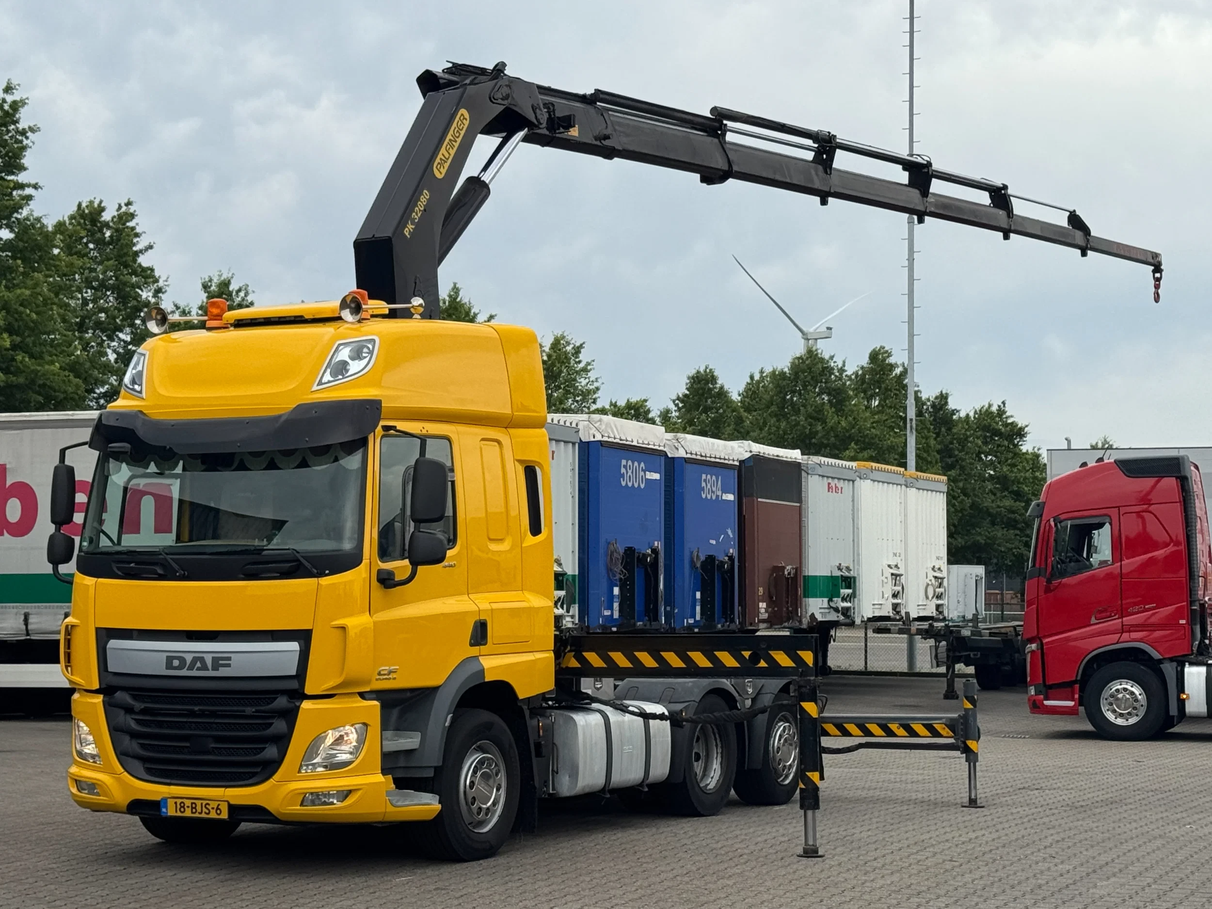 DAF CF 440 2017 - Palfinger PK32080 imagem 1