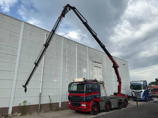 DAF CF 85.460 2011 - 8X2 + YEAR 2016 HMF CRANE 2620-K4 + FLYJIB + WINCH + REMOTE afbeelding 6