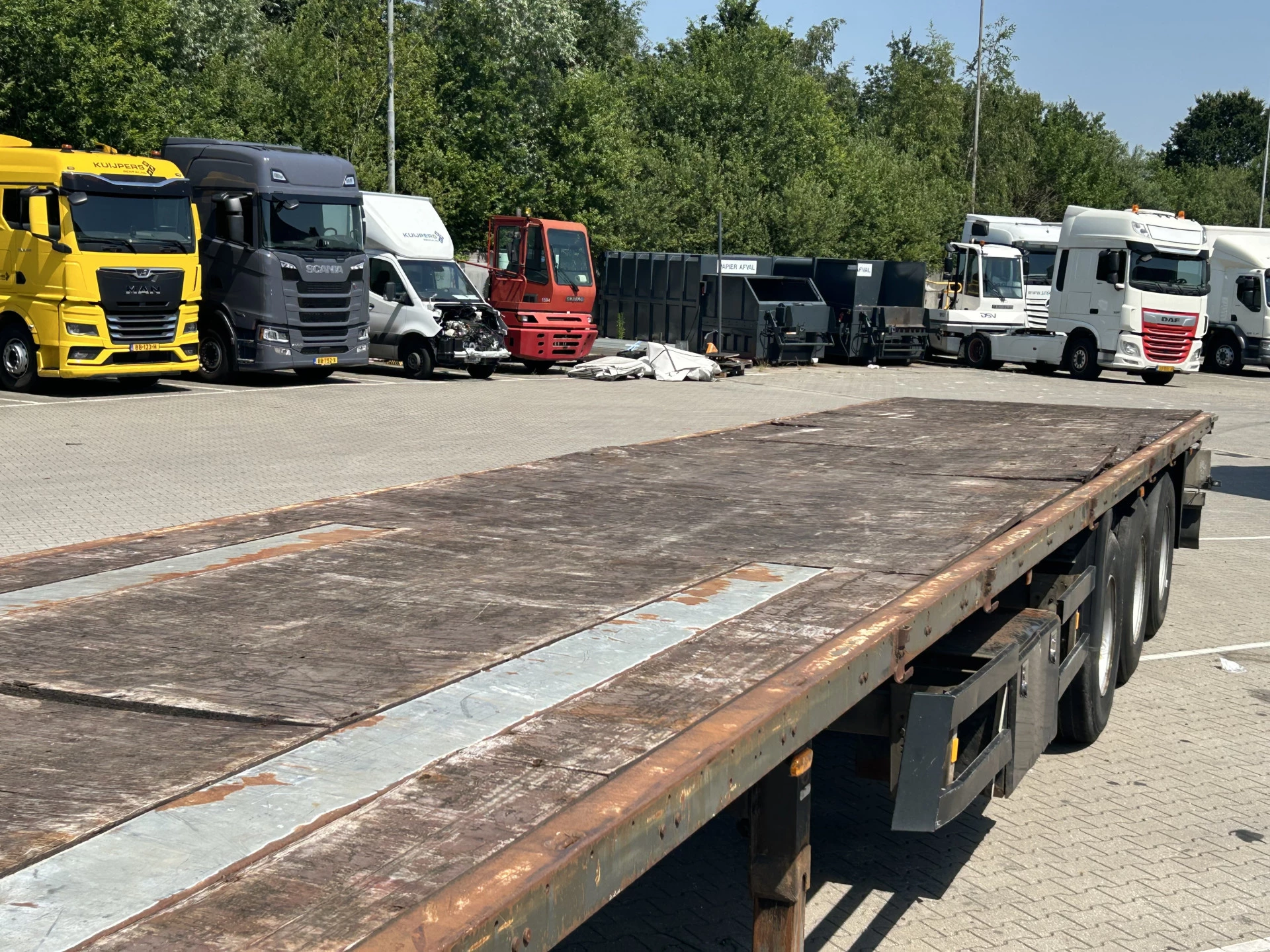 Schmitz Cargobull S 01 2003 - / Plateau - Flat Bed obrázek 5
