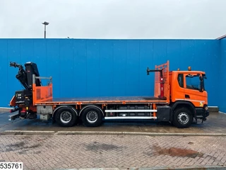 Scania P 2019 - 340 6x4, EURO 6, CNG, Hiab, Remote obrazek 7