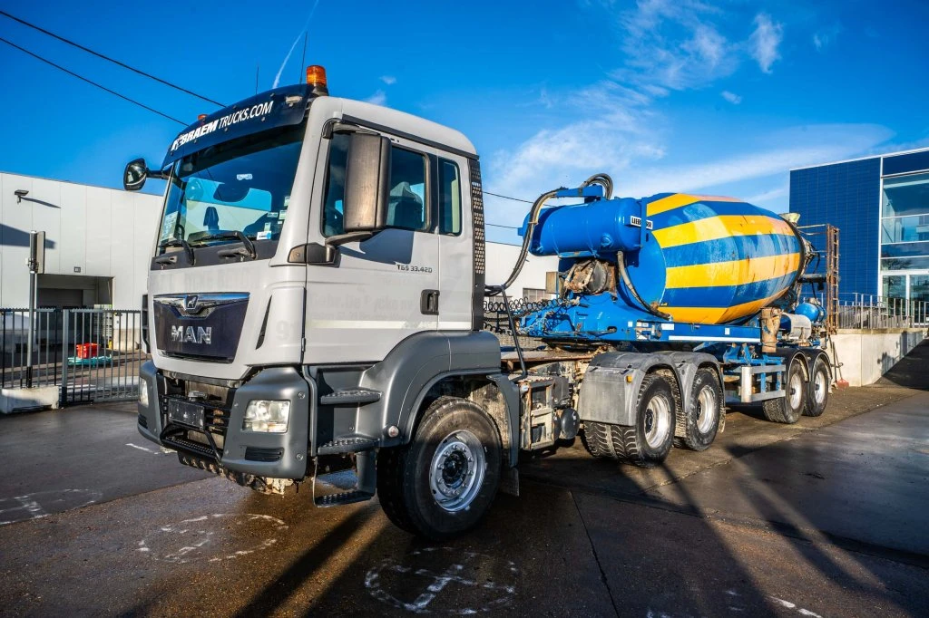 MAN TGS 2017 - 33.420 BBS +LIEBHERR 12M3 afbeelding 1