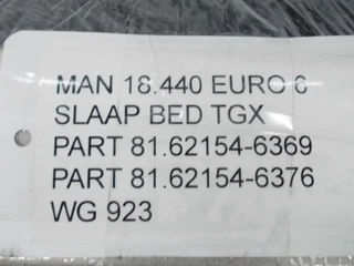 MAN - 81.62154-6369//81.62154-6376 BED MAN TGX EURO 6 ONDER BED afbeelding 3 miniatuur