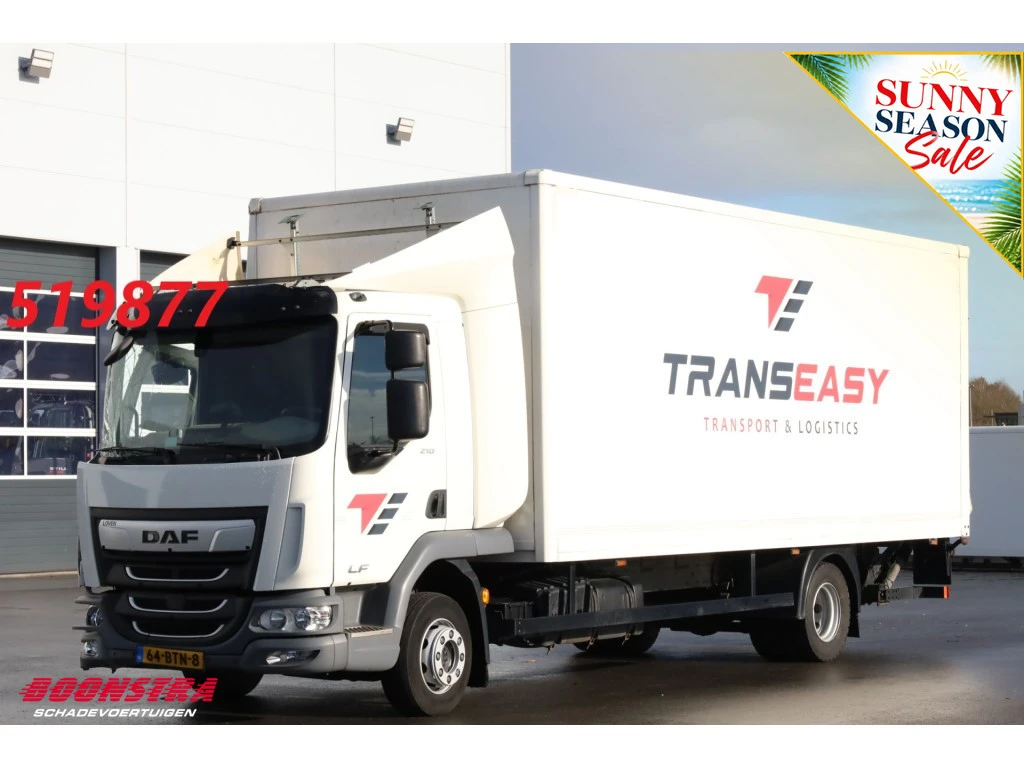 DAF LF 2022 - 210 FA Aut. LBW Bak-Klep Dhollandia ACC 368.328 km! afbeelding 1