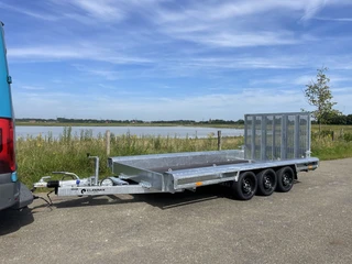 Vlemmix 3 assige machinetransporter 3500 kg 400x180 NIEUW 2026 afbeelding 3 miniatuur