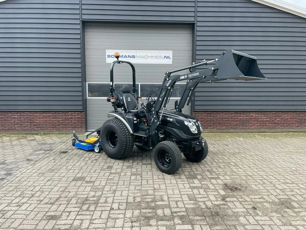 Solis 26 HST minitractor NIEUW black edition met frontlader 2026 afbeelding 1