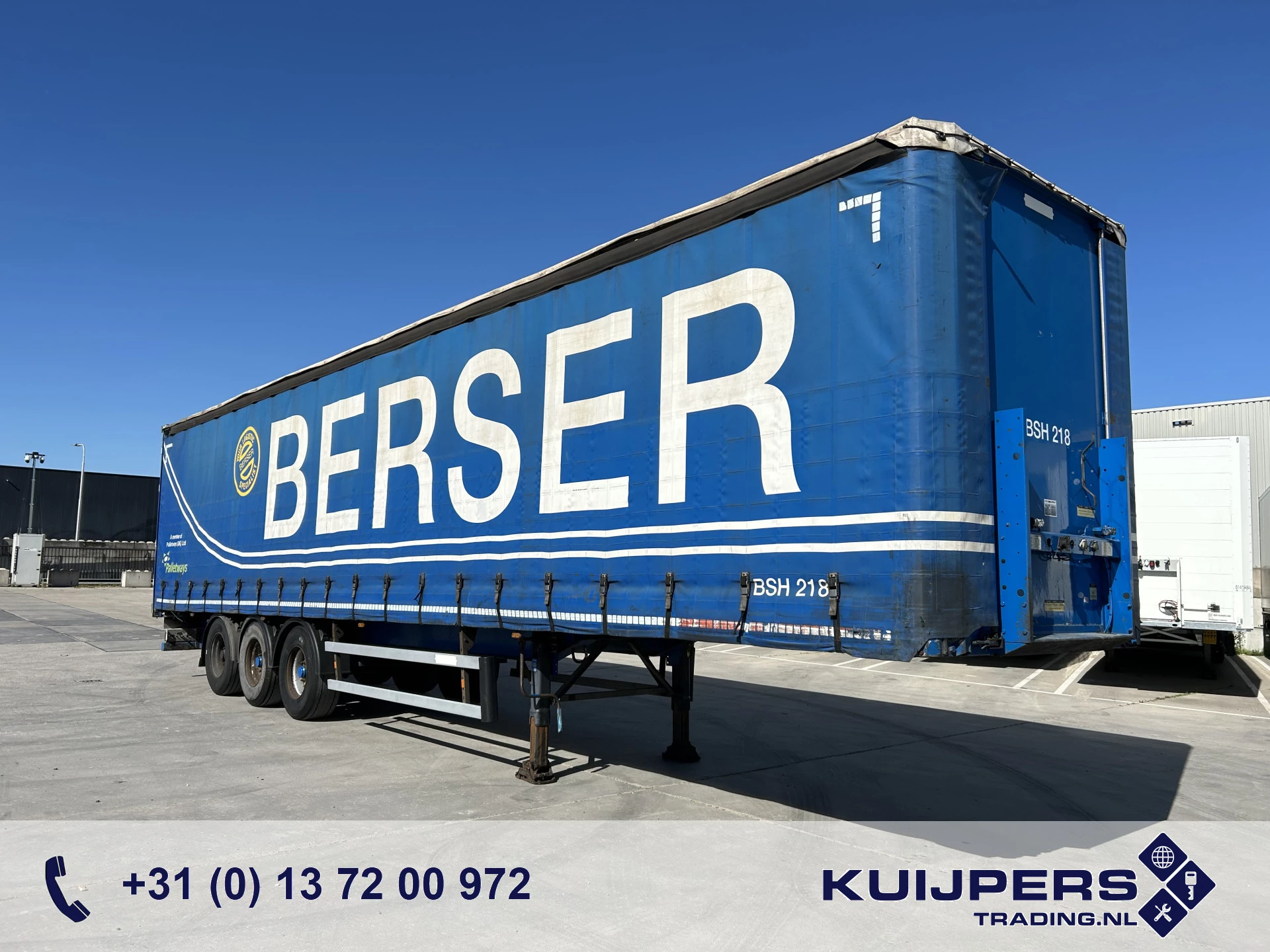 Groenewegen DRO-14-27 2011 - / Curtainside Trailer afbeelding 1