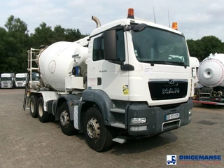 MAN TGS 2014 - 32.360 8X4 Euro 6 Liebherr concrete mixer 8 m3 + belt imagen 2 miniatura
