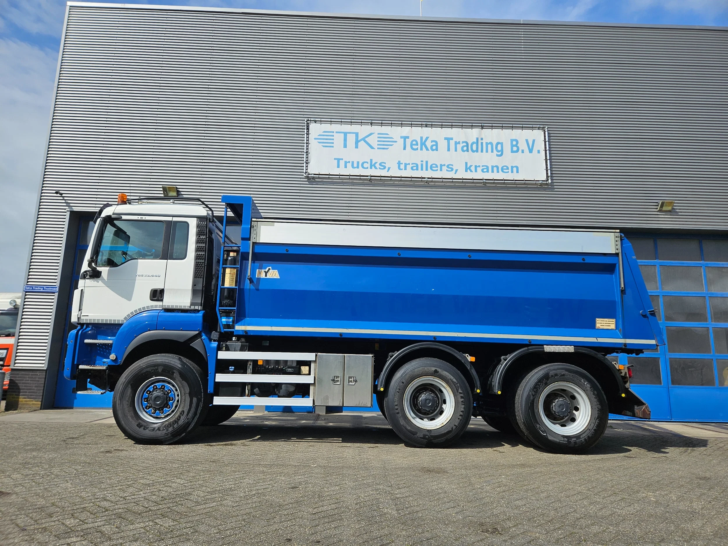 MAN TGS 2016 - 33.440 6x6 HYVA Hydraulische kleppen afbeelding 4