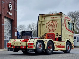 Scania R 2017 - R580 V8 NGS Low roof 6x2 - PTO/Hydraulic - Retarder - Custom interior - 2.95 WB - Navi bild 7