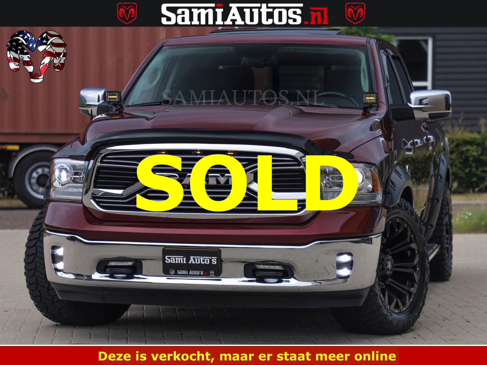 Dodge Ram 1500 2017 - HULK | 5.7 V8 | MARGE BTW VRIJ | LUCHTVERING | LONGHORN | GROOTSCHERM | WIDE BODY | 5 PERSOONS DUBBELE CABINE | obrázek 36