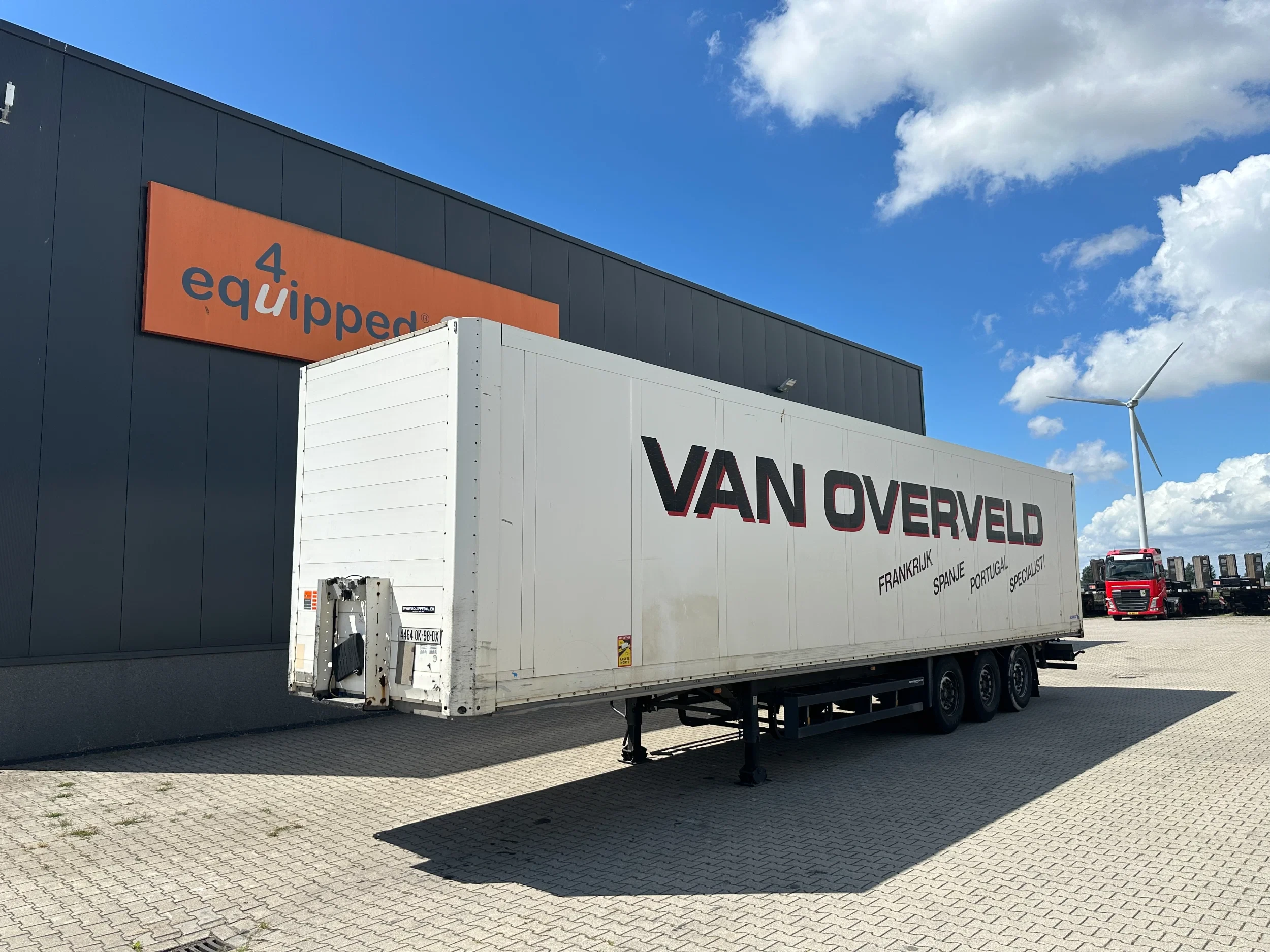 Schmitz Cargobull SKO 24 2008 - SKO24 / SAF DISC / 2x LIFTAXLE / GALVANIZED / NL-TRAILER image 1