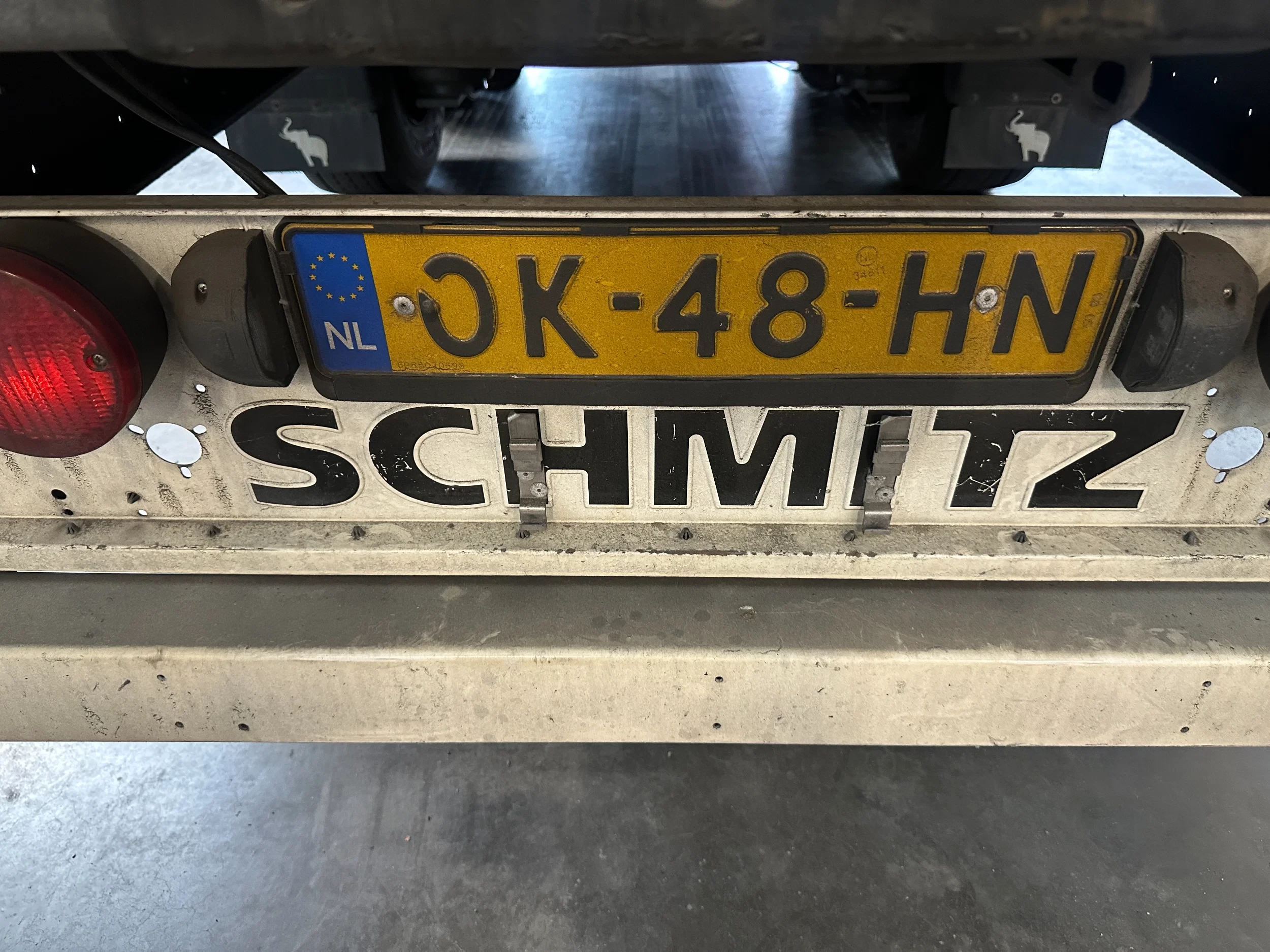 Schmitz Cargobull 2008 - Bordwände / SAF + Scheibebremsen / 2x Liftachse / galvanisiert / Innenhöhe: 2.80m / NL-Auflieger, 2x vorhanden afbeelding 14