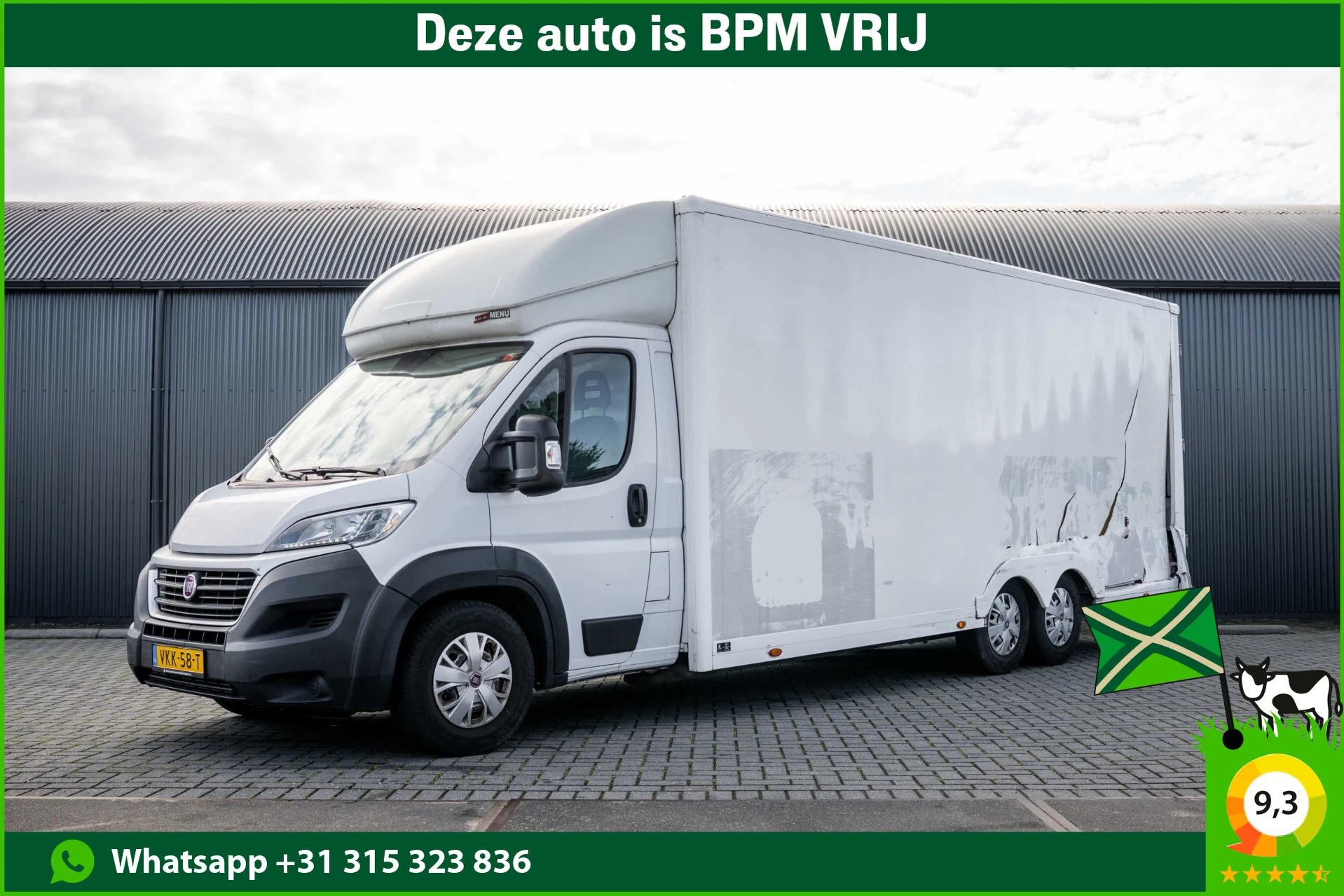 Fiat Ducato 2018 - Al-Ko | 6-meter | 3-Zits | Camera | Cruise | Navi | Airco image 1