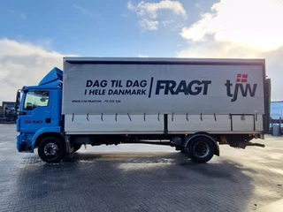 MAN TGM 2015 - 18.290 - Tautliner with sideboards - Loadlift - Full air - Euro 6 - Automatic gearbox imagen 4