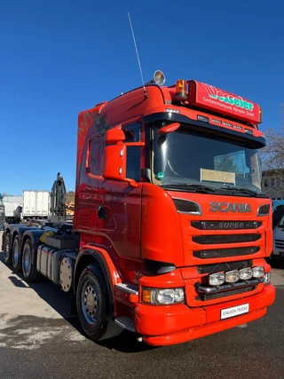 Scania R 2013 - R500 8x4*VELSYCON Combilift*Silosteller*Abroller obrazek 10