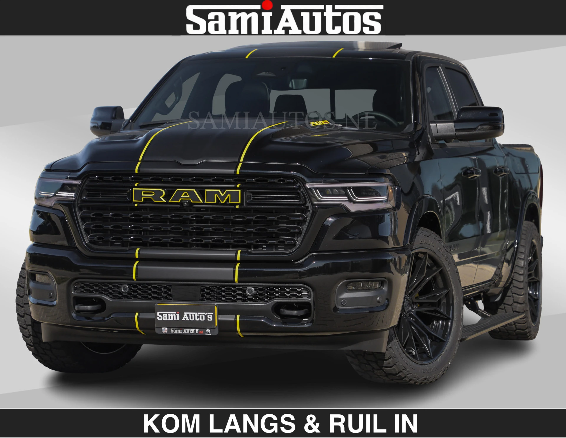 Dodge Ram Pick-Up 2024 - Limited Night H.O 540HP 706Nm | Massage + Full Option | De Meest Luxe en Volle in zijn Klasse | afbeelding 1