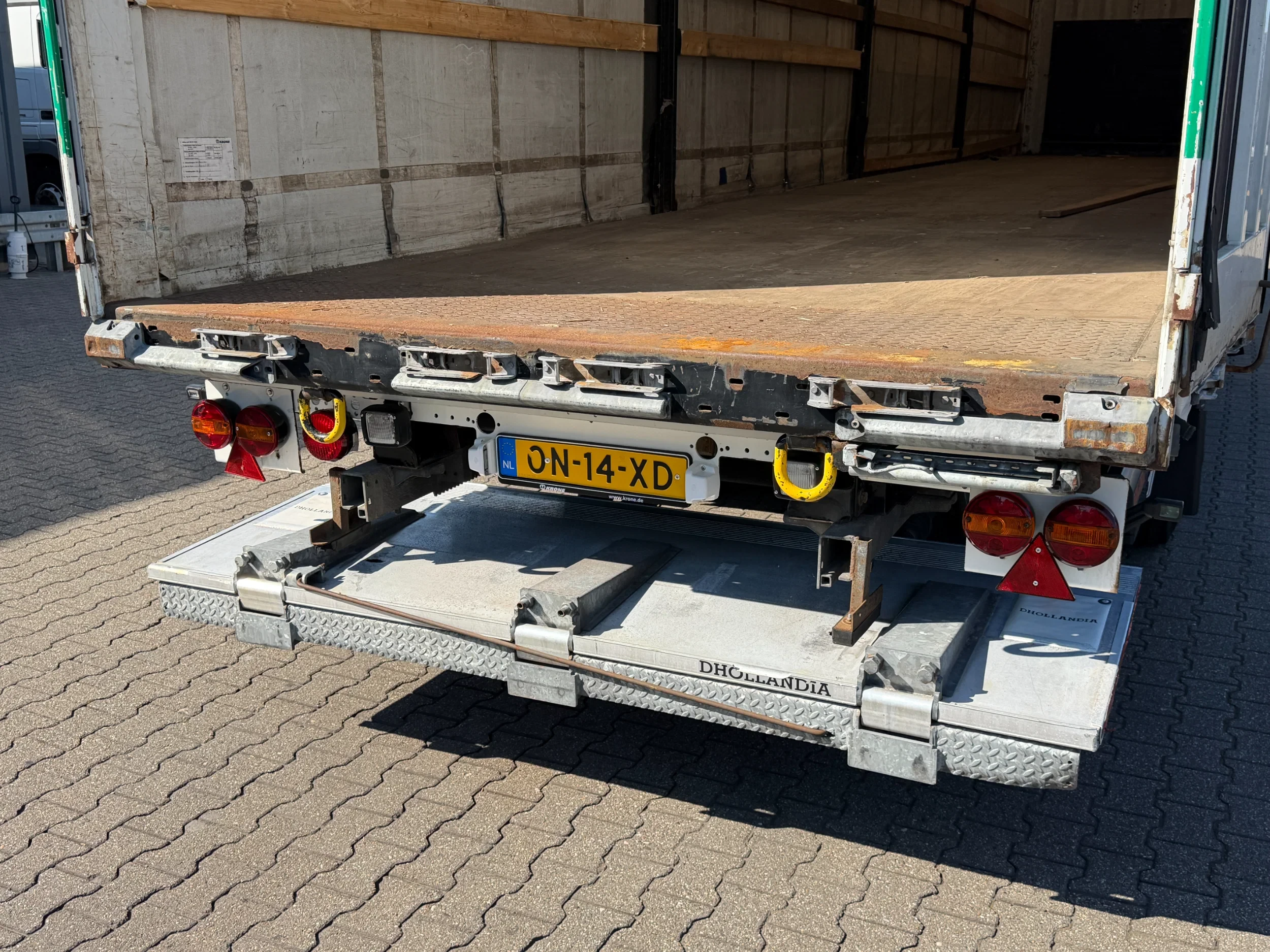 Krone 2015 - SD Schuifzeil-Dak / Laadklep / BPW-Axle / Code XL / APK imagen 15