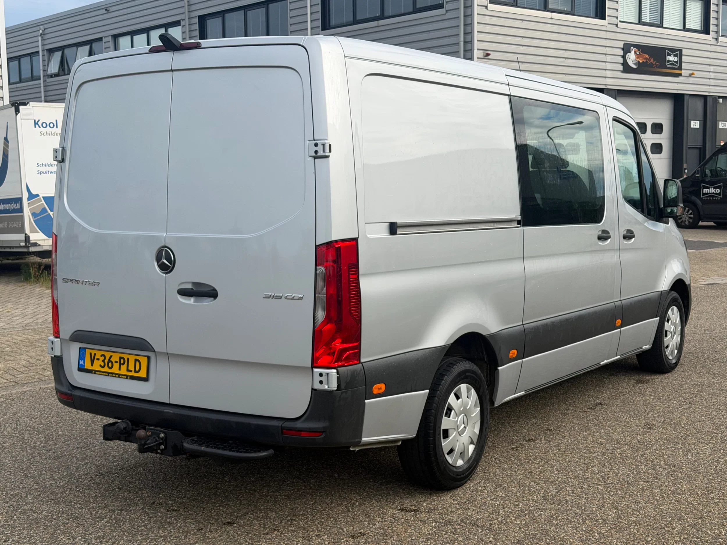 Mercedes-Benz Sprinter 2023 - 319CDI L2H1 Dubbelcabine Automaat Airco 3500KG Trekhaak image 4