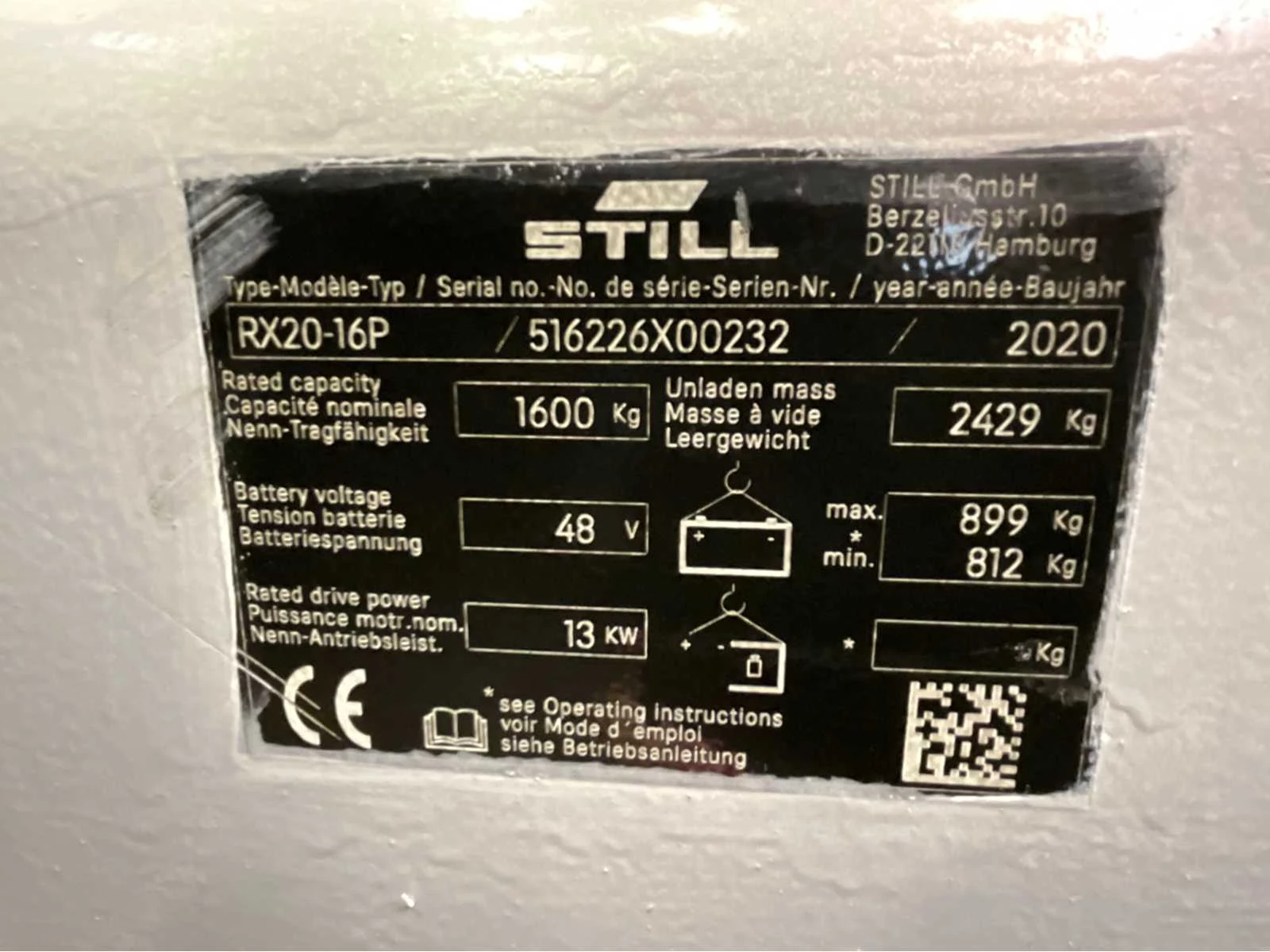 Still 2020 - RX20-16P Triplex - Freelift - Sideshift afbeelding 9