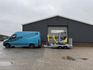 Neuson ET16 minigraver NIEUW + Vlemmix 2 asser €445 LEASE 2025 afbeelding 3 miniatuur