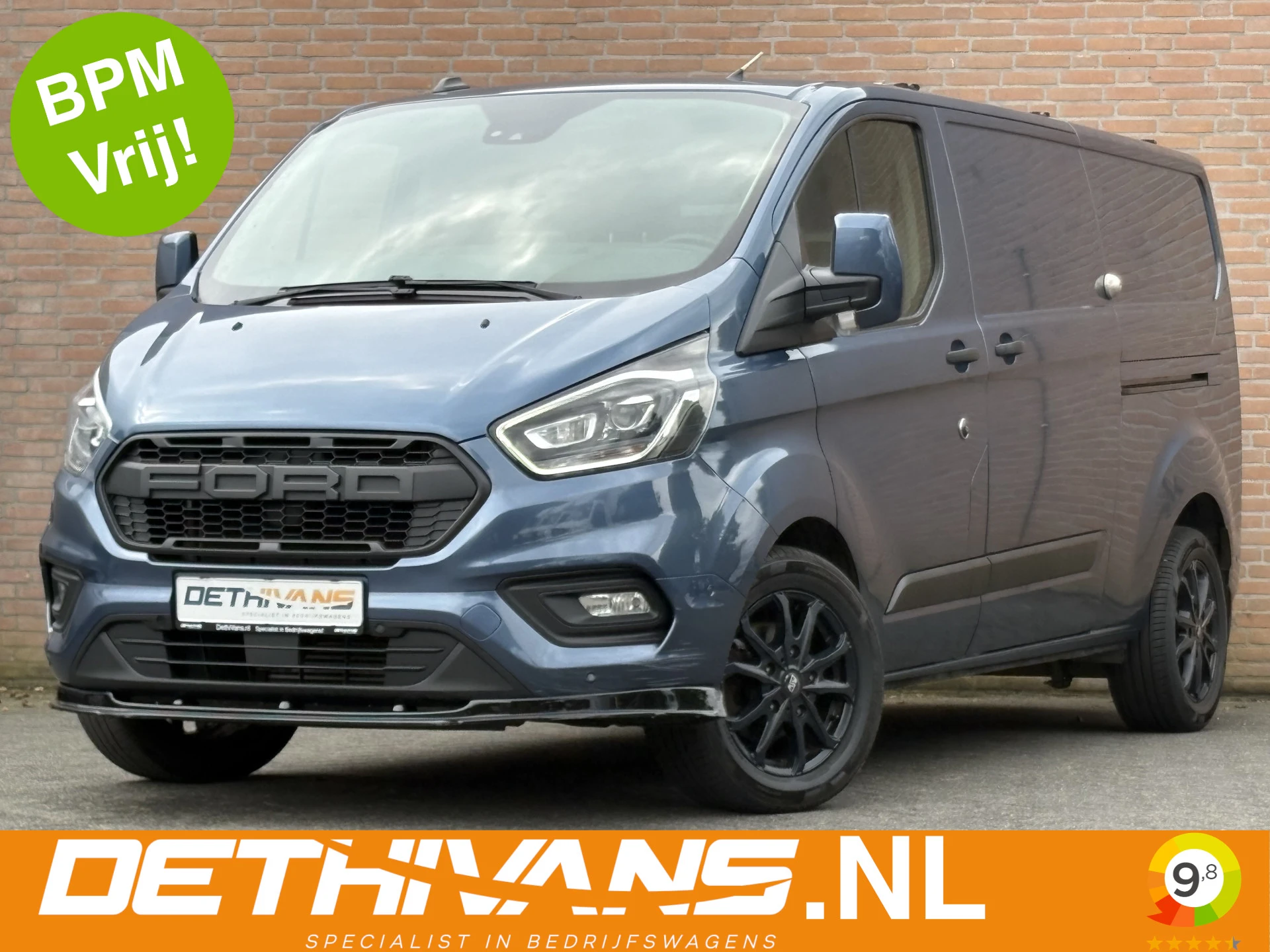 Ford Transit Custom 2020 - 2.0TDCI 170PK Lang Automaat / 2x Schuifdeur / Camera / Euro6 immagine 1