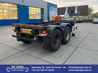 Krone N/A 1998 - SZF18 / 20 FT Container Chassis / SAF image 1