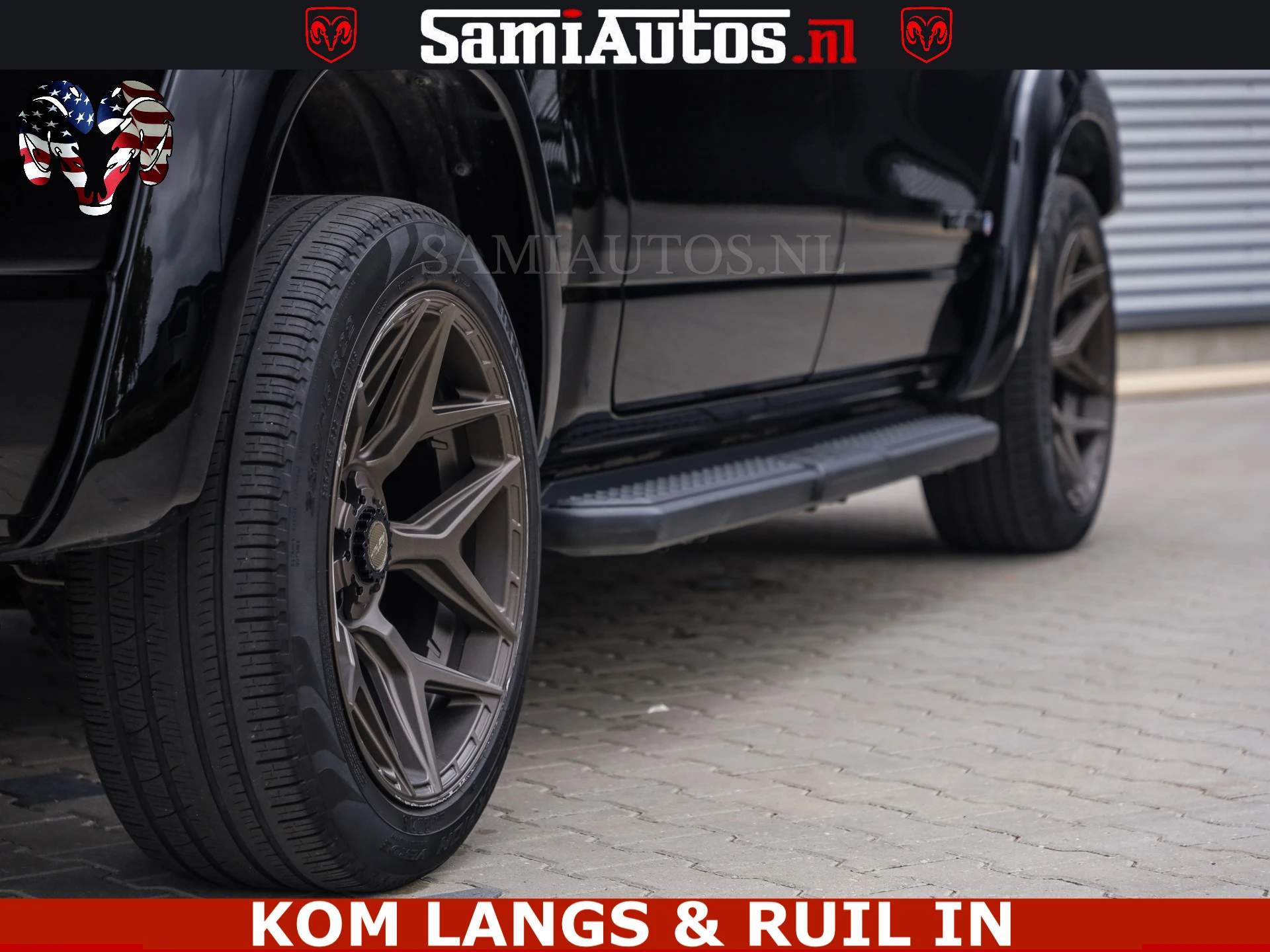 Dodge Ram Pick-Up 2023 - DE DONDER | 5.7 V8 HEMI | BRONZE BREDE WIELEN | WIDE BODY | OPEN UITLAAT KLEP | ZEER DIK | image 40