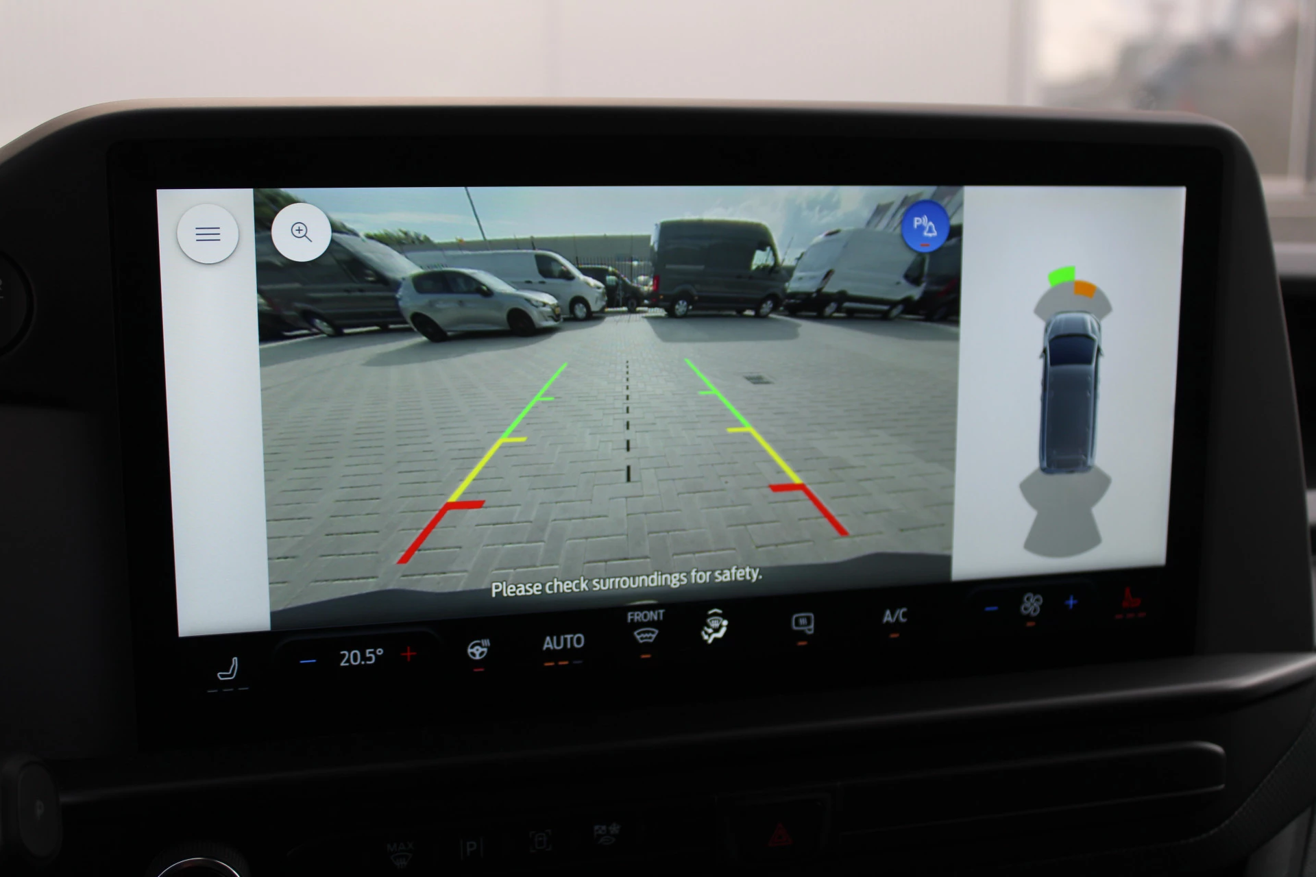 Ford Transit Custom 2025 - 320 2.5 PHEV L2H1 Trend 232pk - 5 jaar GARANTIE - 2x Schuifdeur - Adaptive Cruise - Blind Spot - Navigatie - Camera - Verwarmd Stuur - Rijklaar obrázek 22