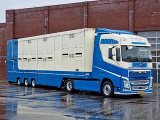 Volvo FH 2019 - 500 4x2 + 2 deck livestock - Ventilation - Moving floors - 2x steering axle VSE te koop
